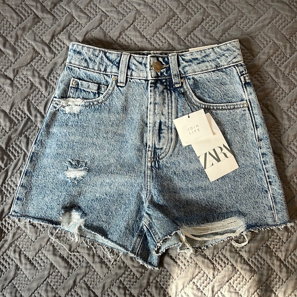 ZARA JEAN SHORTS